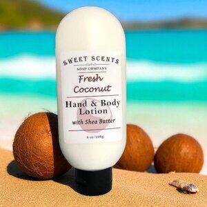 Sweet Scents Fresh Coconut Scented Body Lotion 8oz